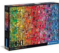 Clementoni - 39594 - Jeu de Création et Logique pour Enfants et Adultes - à Partir de 14 Ans et Plus - Puzzle ColorBoom Collection - - 1000 Pièces - Collage
