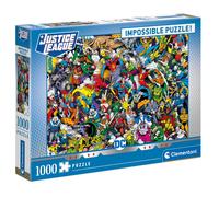 Clementoni 39599 - 1000 Teile Impossible Puzzle - DC Comics, Justice League