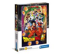 Clementoni - 39600 - Dragonball Z - Jeu de Création et Logique pour Enfants - à Partir de 12 Ans et Plus - Puzzle de la Saga - - 1000 Pièces