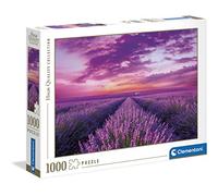 Clementoni - 39606 - Jeu de Création et Logique pour Enfants - à Partir de 14 Ans et Plus - Puzzle Collection - - 1000 Pièces - Champ de Lavandes