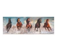 Clementoni-Horses-1000 pièces-Puzzle Adulte-fabriqué en Italie, 39607