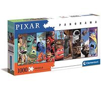 Clementoni - 39610 - Pixar - Jeu de Création et Logique pour Enfants - à Partir de 10 Ans et Plus - Puzzle des Personnages de la Licence - Panorama - - 1000 Pièces