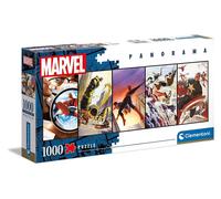 Clementoni 39611 - Puzzle Panorama - Marvel 1000 PIÈCES Super-Héros Spiderman