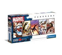 Clementoni - 39611 - Puzzle panoramique - Marvel 80° - 1000 pièces - Puzzle Adulte - fabriqué en Italie