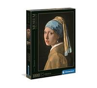 Puzzel Museum Vermeer Femme Avec Oreille de Perles - 1000 Pièces - Clementoni
