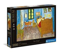 Clementoni - 39616 - Jeu de Création et Logique pour Enfants - à Partir de 14 Ans et Plus - Puzzle Museum Collection de Haute Qualité - 1000 Pièces - Chambre à Arles - Van Gogh