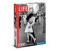 Clementoni - 39631 - Jeu de Création et Logique pour Enfants - à Partir de 14 Ans et Plus - Puzzle Life Magazine Collection - Photos Vintage - - Baiser d'après Guerre