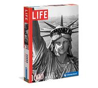 Clementoni - 39635 - Jeu de Création et Logique pour Enfants - à Partir de 14 Ans et Plus - Puzzle Life Magazine Collection - Photos Vintage - - La Statue de la Liberté