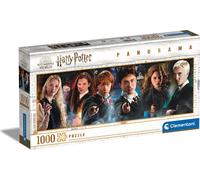 Clementoni 39639 Panorama Harry Potter - Puzzle 1000 pièces à partir de 9 ans, puzzle adulte avec image panoramique, jeu d'adresse pour toute la famille, idéal comme tableau mural