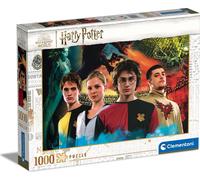 Clementoni 39656 Harry Potter - Puzzle 1000 pièces à partir de 9 ans, puzzle coloré pour adultes avec des couleurs vives, jeu d'adresse pour toute la famille, belle idée de cadeau