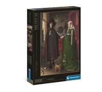 Clementoni 39663 Museum Collection Van Eyck - Arnolfini et sa femme Puzzle 1000 pièces