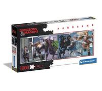 Clementoni- Dungeons & Dragons Panorama Dragons-1000 Pièces-Puzzle, Divertissement pour Adultes-Fabriqué en Italie, 39736