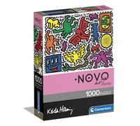 Clementoni 39756 Modern Museum Collection Keith Haring 1000 Pieces, Jigsaw Puzzl