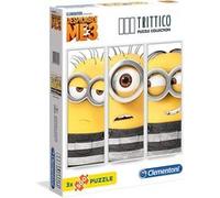 Clementoni 39802 - Puzzle Tryptiques - Despicable Me - 3x500 Pièces Multicolore G