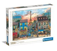 Clementoni Puzzle Rues de Paris 1000 pièces – 70 x 50 cm