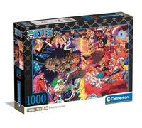 Puzzle 1000 pièces - CLEMENTONI - One Piece - Dessins animés et BD - Adulte - Intérieur