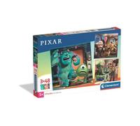 CLEMENTONI - 3x48 pieces - Disney Pixar