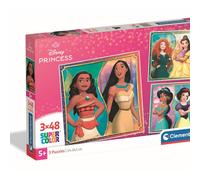 Clementoni 3x48 pièces - Disney Princess