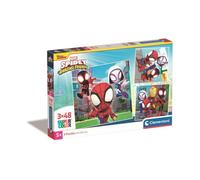 CLEMENTONI - 3x48 pieces - Spidey et ses amis extraordinaires