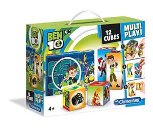 Clementoni - 41507 - Multiplay Cube Puzzle - Ben 10 - 12 Pièces