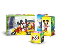 Clementoni - 41508 - Multiplay Cube Puzzle - Mickey and the Roadster Racers - 12 Pièces - Disney