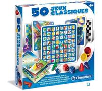 Clementoni – 50 jeux classiques – Multicolore – G