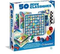 Clementoni - 50 jeux classiques Multicolore G