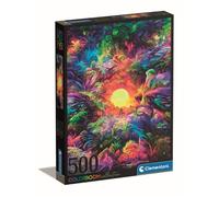 Clementoni - 500p Colorboom Psychedelic Jungle - 49 x 36 cm