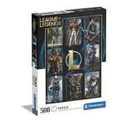 Clementoni 500pzs Does Not Apply Collection League of Legends 500 pièces, Fantaisie-fabriqué en Italie, Puzzle Adulte, 35122, Multicolore, Medium