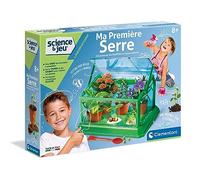 Clementoni - 52159 - Ma Première Serre - Science & Jeu - Laboratoire - Jeu Scientifique pour Enfants à parir de 8 Ans et Plus - Fare Pousser des Plantes en Toute Saison