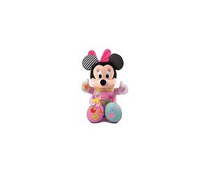 Clementoni - 52391 - Disney Minnie - Ma Poupée à Cajoler - Peluche Interactive - Version française, 12 Mois et Plus