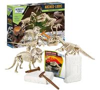 Clementoni - 52491 - Science et Jeu - Laboratoire - Archéo Ludic - Dinosaures Légendaires Jeu Scientifique pour Enfants à partir de 7 Ans et Plus