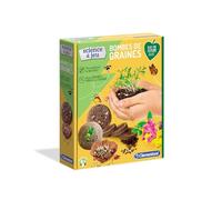 Clementoni - 52493 - Science et Jeu - Play for Future - Bombes de Graines - Jeu de Botanique pour Enfants à partir de 6 Ans et Plus - Tout Le nécessaire pour Apprendre et développer sa Main Verte