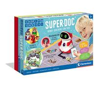 Clementoni 55379.2, Super Doc - robot éducatif pour 5 ans, multicolore, 9,6 x 42,4 x 28,0 cm [version espagnole et anglaise]
