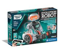 Clementoni - 56183 - Wetenschap & Spel - Evolutie Robot - Speelgoedrobot (Franse, Nederlandse Taal), Programmeerbaar, Robot Interactief, STEM, Robotica, Educatieve Spellen 8 Jaar, Gemaakt in Italië