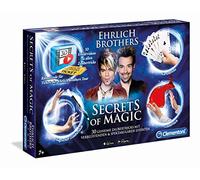 Clementoni 59048 Ehrlich Brothers Secrets of Magic Boîte de Magie pour Enfants à partir de 7 Ans, équipement Magique pour 30 Tours de Magie étonnants, avec vidéos explicatives 3D