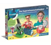 Clementoni 59083 The Super Science Lab Galileo Clementoni-59083-Le Laboratoire, Multicolore, 9 x 36 x 53 cm