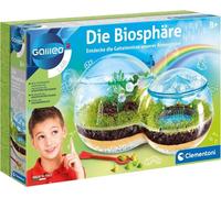 Clementoni - 59119 Galileo Science - La Biosphère, Boîte d'expérimentation pour les petits jardiniers amateurs, botaniques et biologie pour les enfants à partir de 8 ans