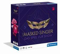 Clementoni 59203 The Masked Singer Pro7 Jeu Familial pour 3 à 10 Joueurs Jeu de Cartes Amusant à partir de 12 Ans