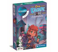 Clementoni 59269 Escape Game Adventures in London, jeu de plateau passionnant pour se casser la tête et déchiffrer des énigmes, à partir de 8 ans, (version allemande)
