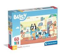 Clementoni – Puzzle enfant Bluey – 60 pièces – Dès 4 ans – Image colorée – Idée cadeau