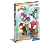 Clementoni – Puzzle – Spidey et ses amis extraordinaires – 60 pièces – dès 4 ans – Fabriqué en Italie