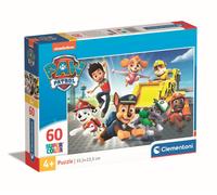 Clementoni - 26203 - Puzzle Pat' Patrouille - 60 Pièces - Jeu Educatif, de Réflexion et de Patience - Image de Qualité - 33,5 x 23,5 Cm - Ã€ Partir de 4 Ans