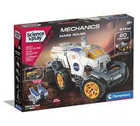 Clementoni - 61550 - Science & Play - NASA Rover - Kit de Construction, Jouets scientifiques, kit Scientifique pour Enfants de 8 Ans, Jouets STEM, Version Anglaise