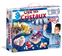 Clementoni - 62471-Crée tes cristaux-Jeu scientifique