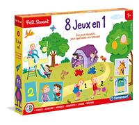 Clementoni - 62543.7 - Petit Savant - 8 Jeux en 1 - Set de Jeux Educatifs pour Enfants de 3 à 6 Ans - De Quoi Apprendre en s'amusant - Développe Mémoire, Logique, Créativité, Etc.