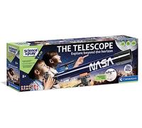 Clementoni - 75087 - Science et Jeu Lab - Le télescope - Jeu éducatif Scientifique, Jouet 8 Ans, télescope astronomique pour Enfants, Jeu d'initiation à l'astronomie