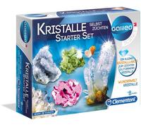 Clementoni Galileo Science - 69269 - Kit de démarrage de cristaux - Coffret d'expériences pour petits scientifiques, jouets pour enfants à partir de 8 ans - ( version allemande)