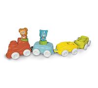 Clementoni - 80516 - Soft Clemmy - Soft Animals Train - Jouet Premier Âge 6 Mois (Italien, Anglais, Français, Allemand, Espagnol, Néerlandais Et Polonais), Made in Italy Exclusivité Amazon