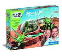 Clementoni - 97858 - Science and Play Lab - Desert Life - Serre Jouet, Laboratoire botanique, Jeu Scientifique 7 Ans, Plantes Jouet, désert - Fabriqué en Italie Exclusivité Amazon